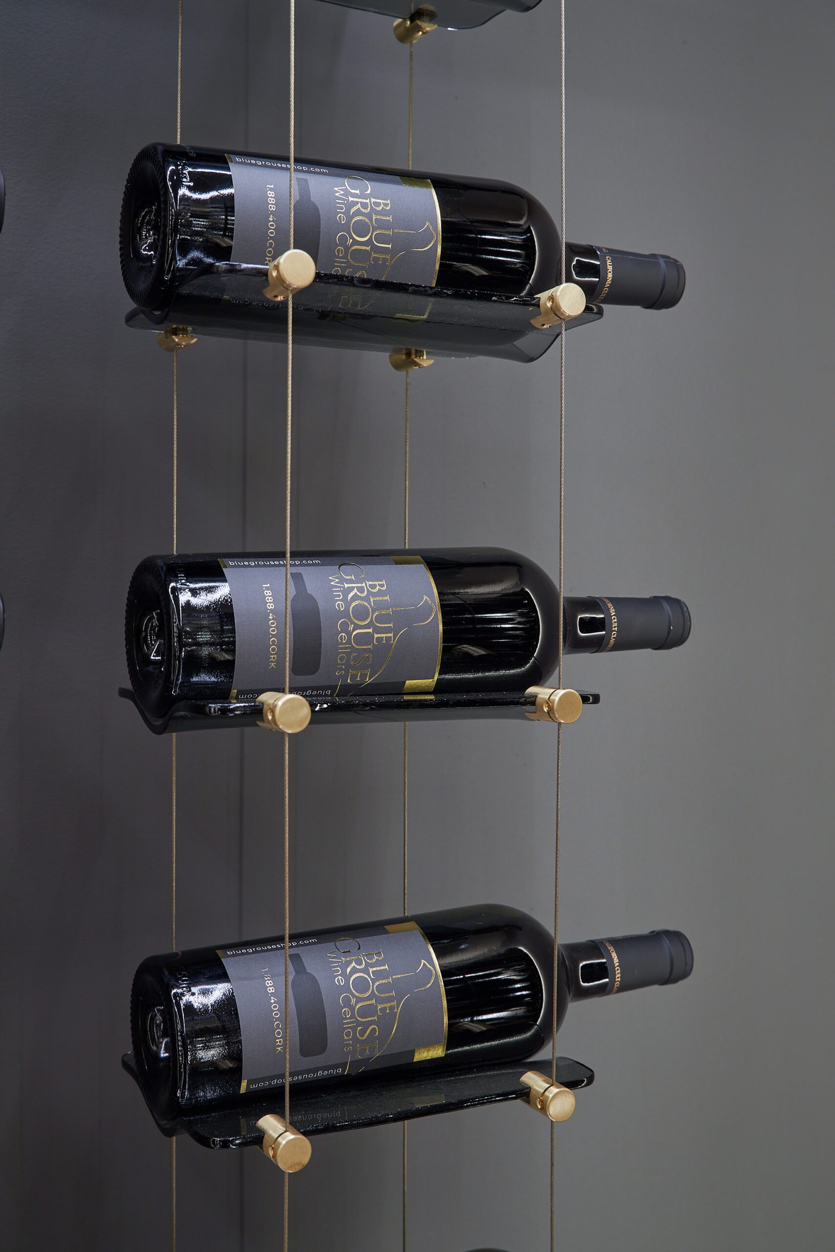 Support de comptoir pour présentoir à vin - 3 niveaux, contient 6 bouteilles  - Chine Rayonnage, boîte à vin